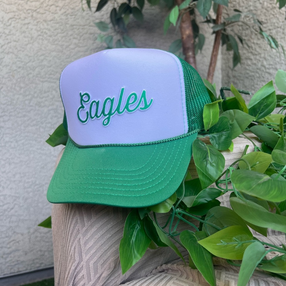 Philadelphia Eagles NFL patch mesh trucker hat